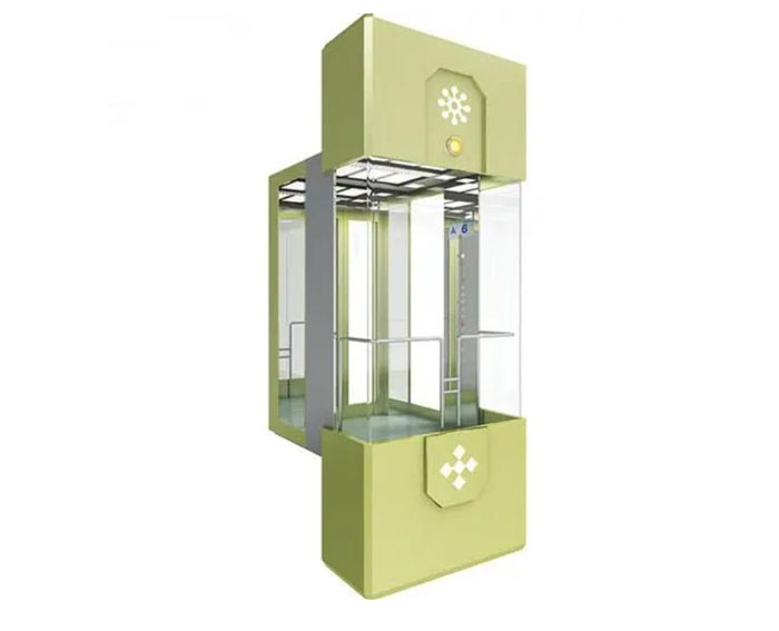 康力觀光電梯KLG008方形轎廂